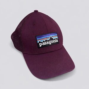 Patagonia Deep Purple Cap with Logo Patch